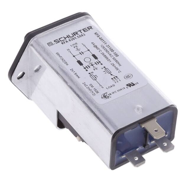 4301.5043 SCHURTER Inc.  Power Entry Modules (PEM)